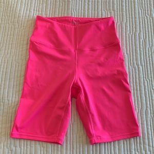 Perfect condition IVL hot pink biker shorts